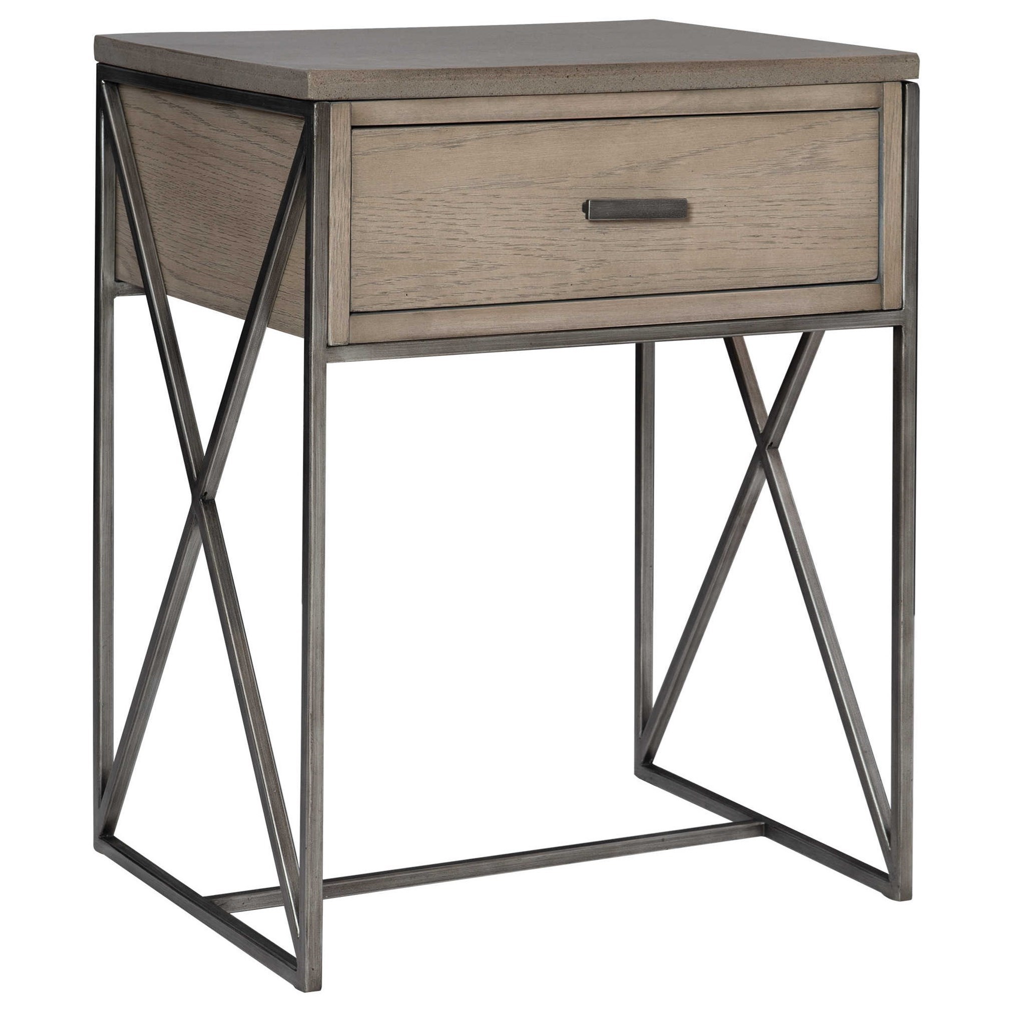 Uttermost Accent Furniture Occasional Tables Cartwright Gray Side